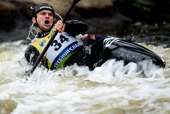 Whitewater rafting regional center in Novgorod region