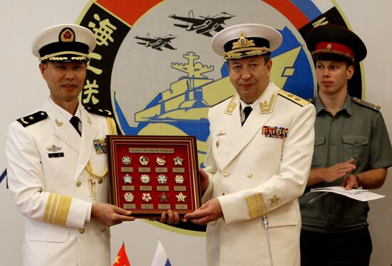 Russian-Chinese naval drill "Joint Sea 2015 II" in Vladivostok