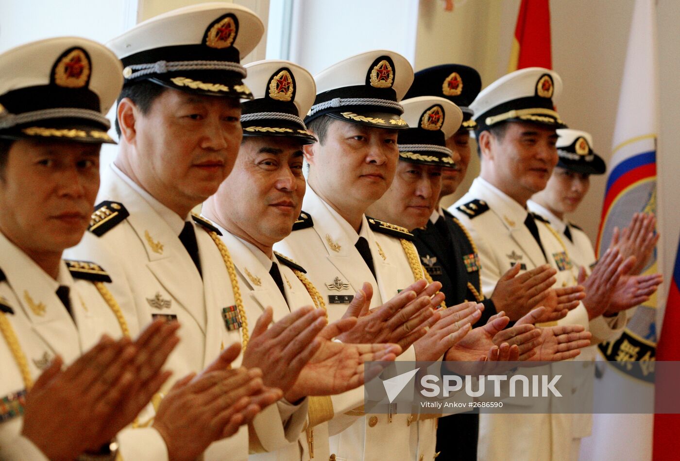 Russian-Chinese naval drill "Joint Sea 2015 II" in Vladivostok