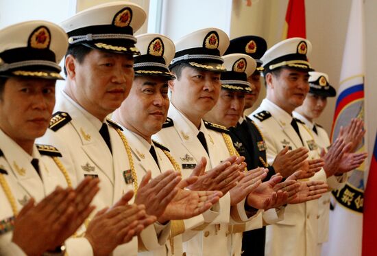 Russian-Chinese naval drill "Joint Sea 2015 II" in Vladivostok