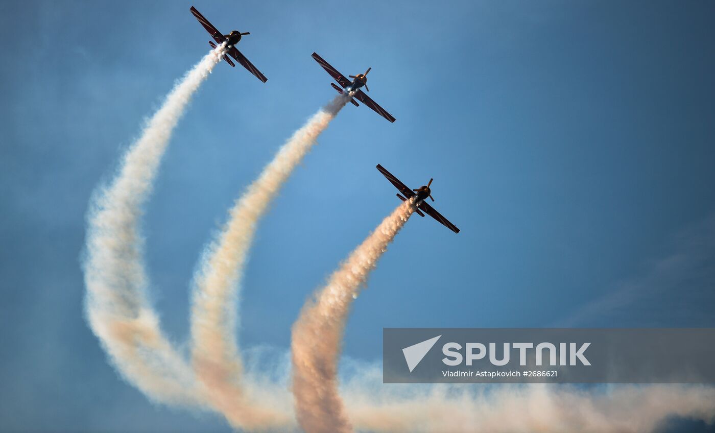 MAKS 2015 International Aviation and Space Salon. Day Four