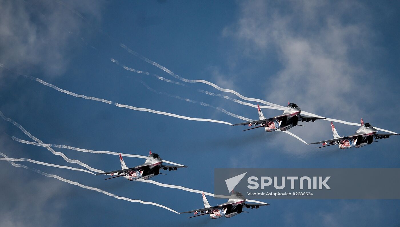 MAKS 2015 International Aviation and Space Salon. Day Four