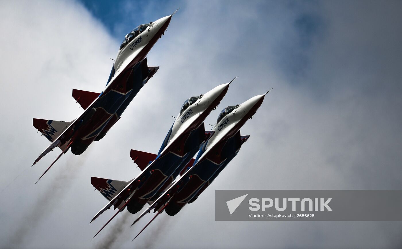 MAKS 2015 International Aviation and Space Salon. Day Four