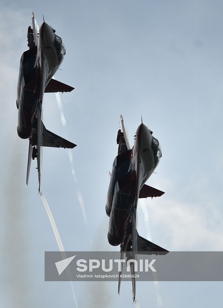 MAKS 2015 International Aviation and Space Salon. Day Four