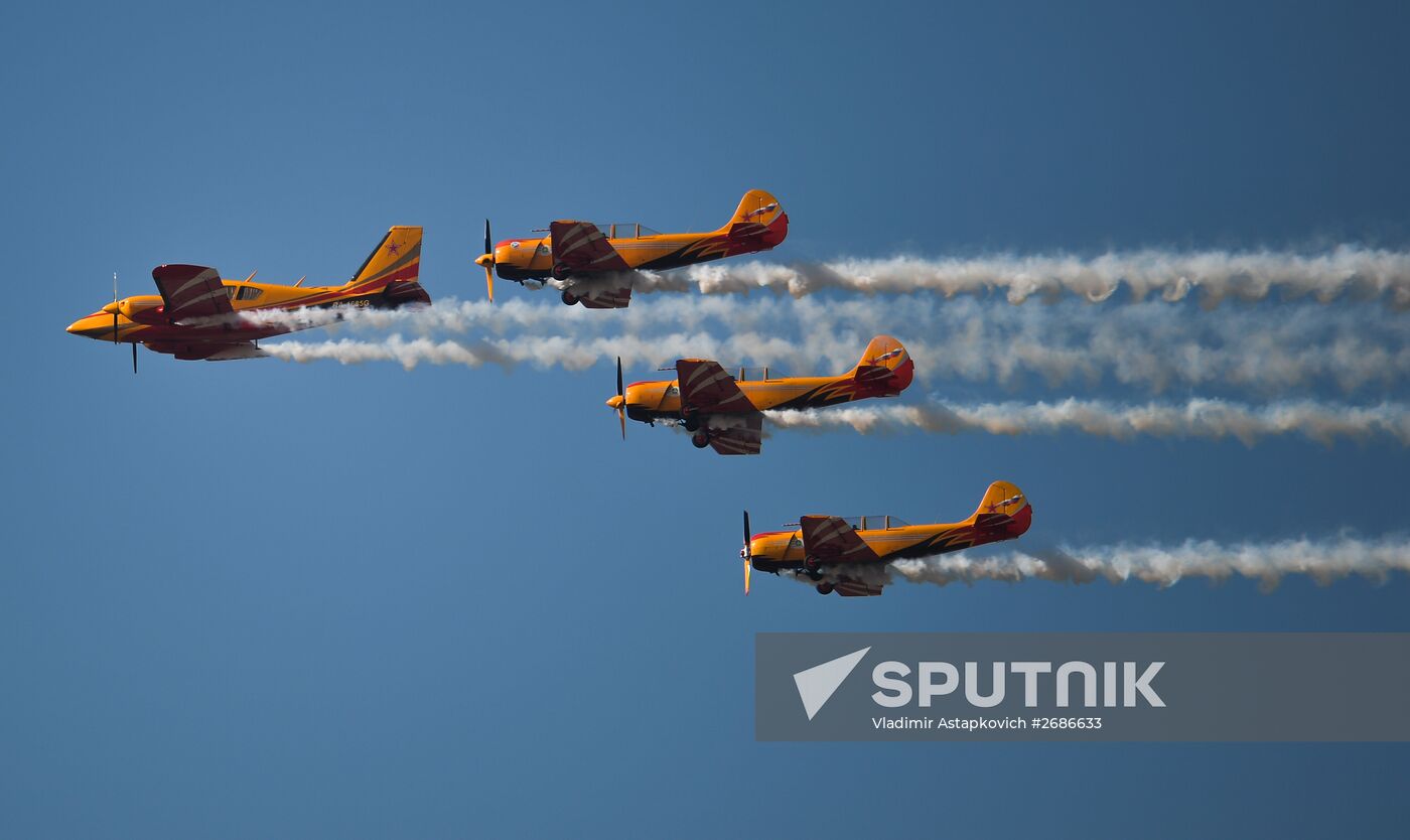 MAKS 2015 International Aviation and Space Salon. Day Four