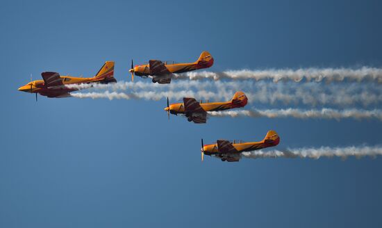 MAKS 2015 International Aviation and Space Salon. Day Four
