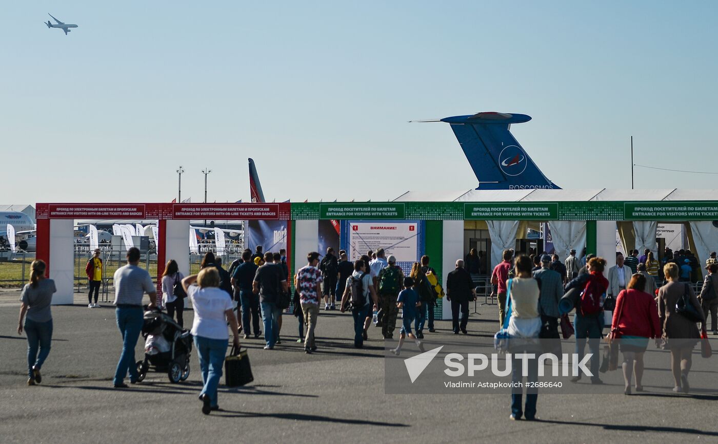 MAKS 2015 International Aviation and Space Salon. Day Four