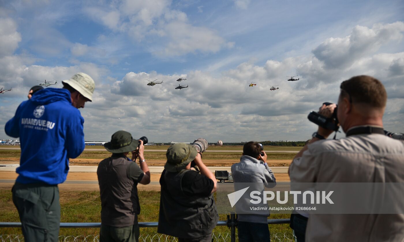 MAKS 2015 International Aviation and Space Salon. Day Four