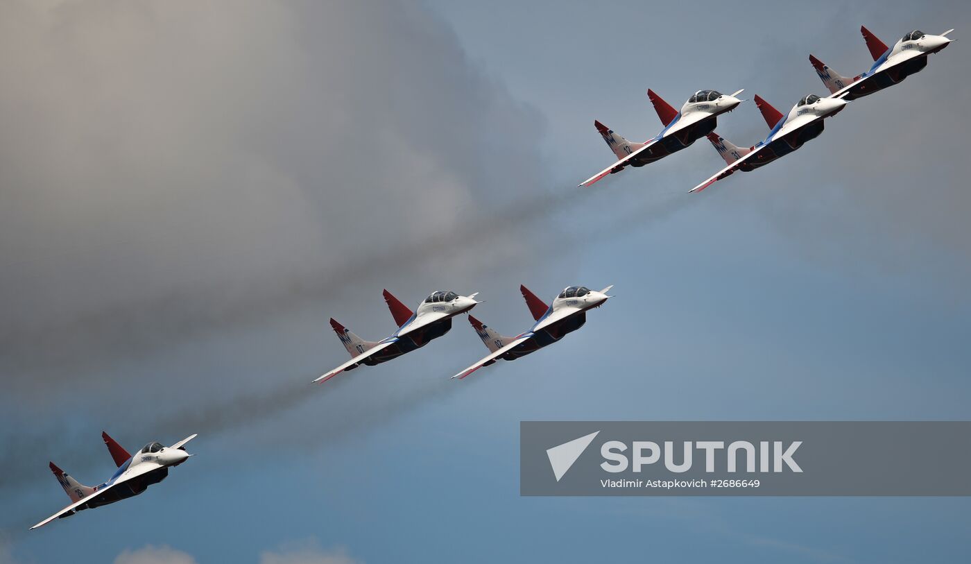 MAKS 2015 International Aviation and Space Salon. Day Four