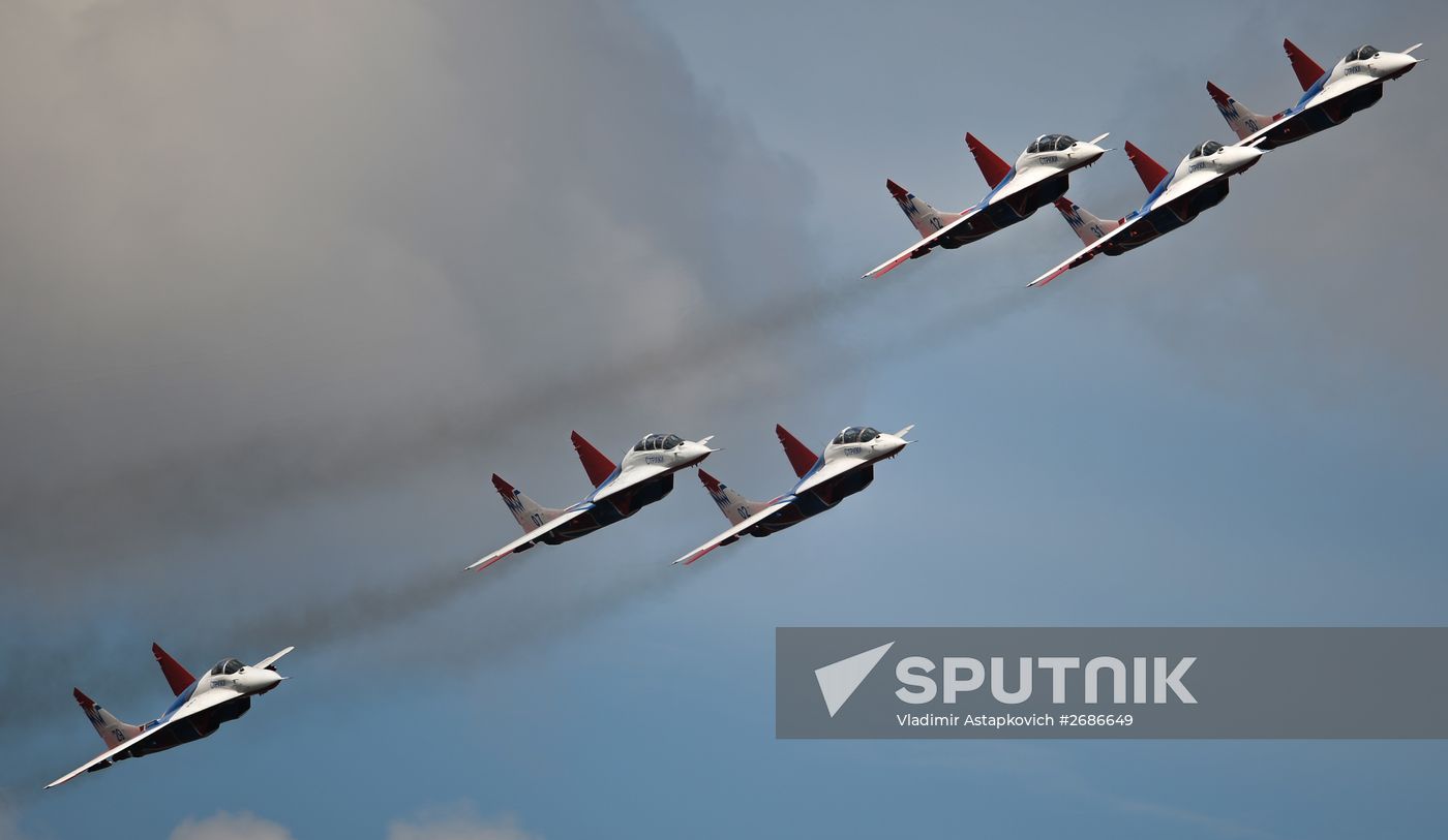 MAKS 2015 International Aviation and Space Salon. Day Four