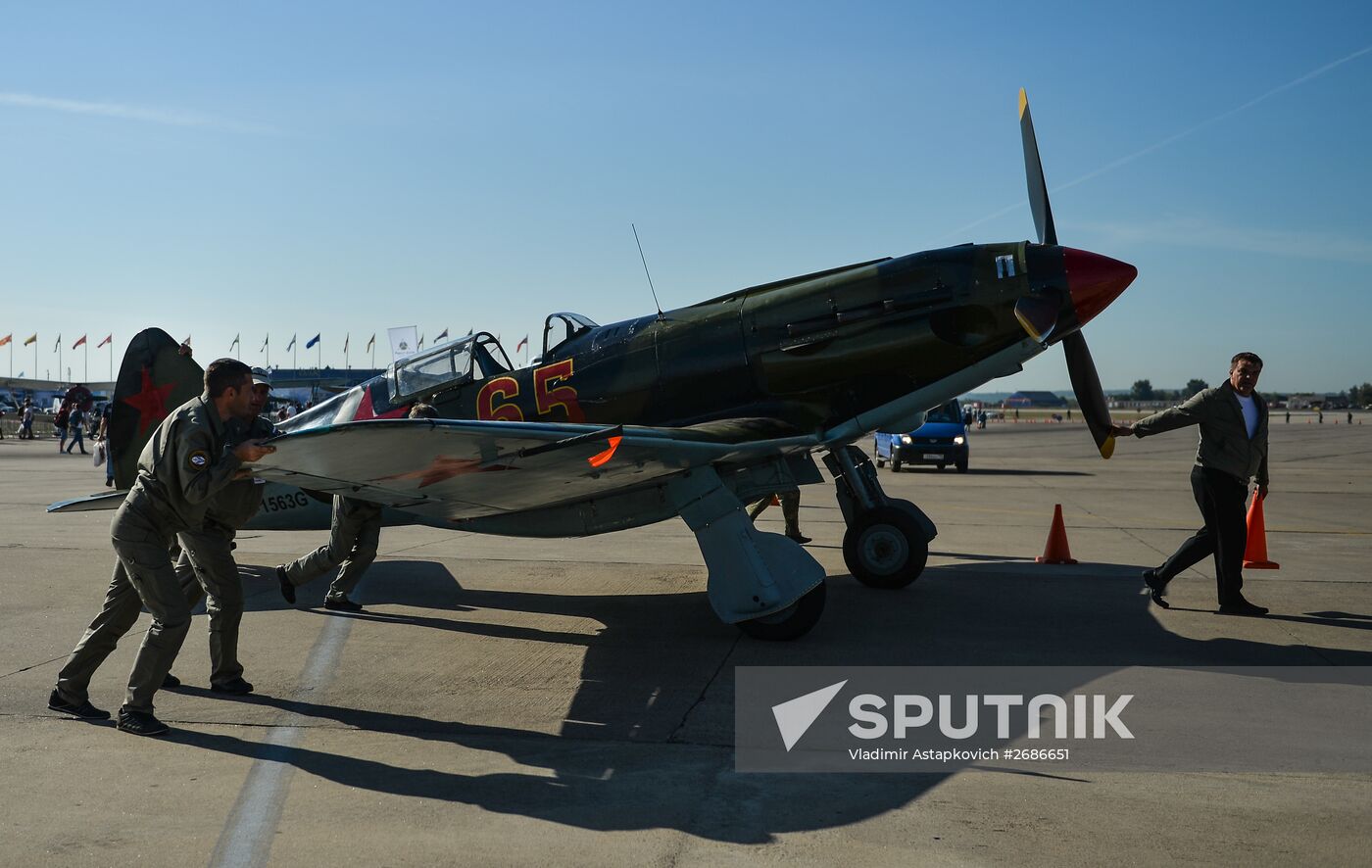 MAKS 2015 International Aviation and Space Salon. Day Four