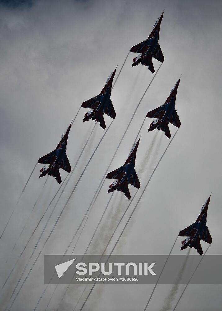 MAKS 2015 International Aviation and Space Salon. Day Four