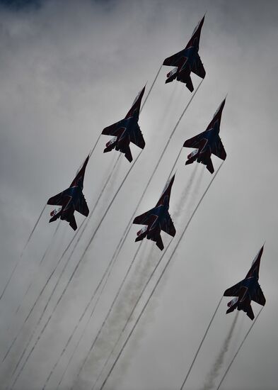 MAKS 2015 International Aviation and Space Salon. Day Four