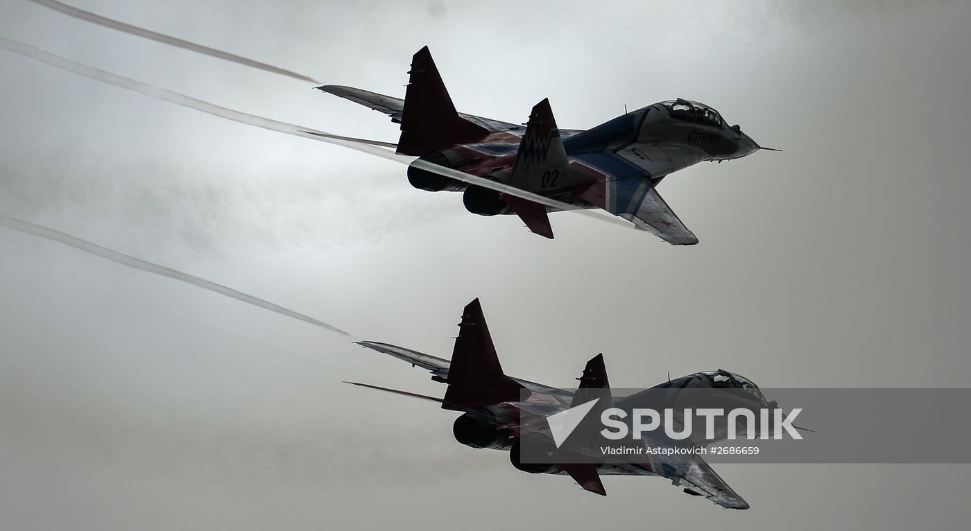 MAKS 2015 International Aviation and Space Salon. Day Four