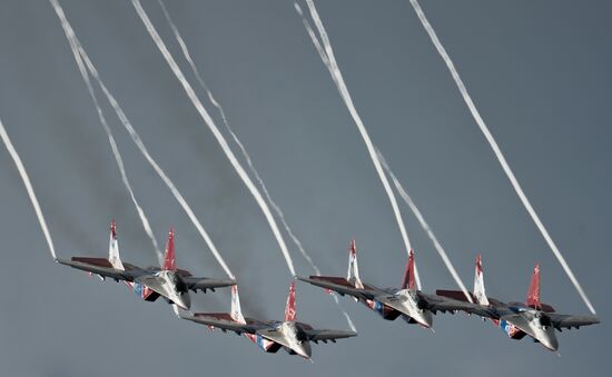 MAKS 2015 International Aviation and Space Salon. Day Four
