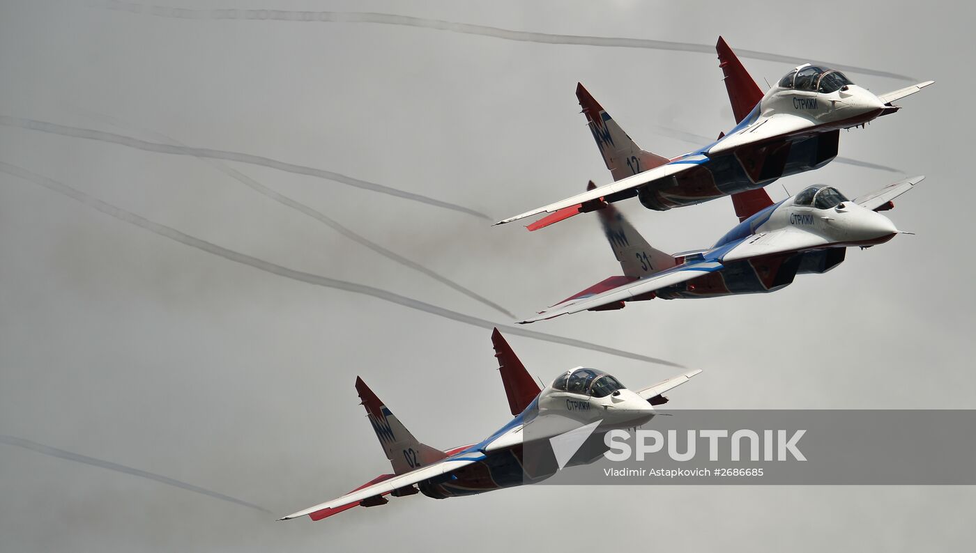 MAKS 2015 International Aviation and Space Salon. Day Four