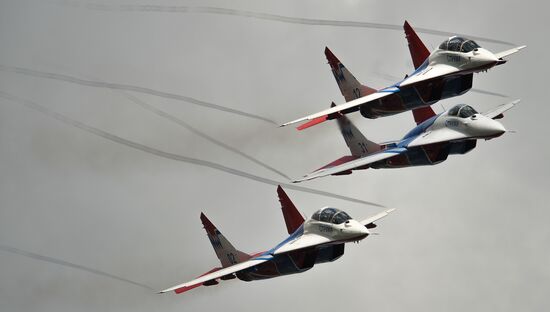 MAKS 2015 International Aviation and Space Salon. Day Four
