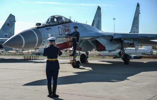 MAKS 2015 International Aviation and Space Salon. Day Four