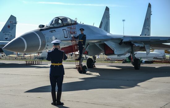 MAKS 2015 International Aviation and Space Salon. Day Four