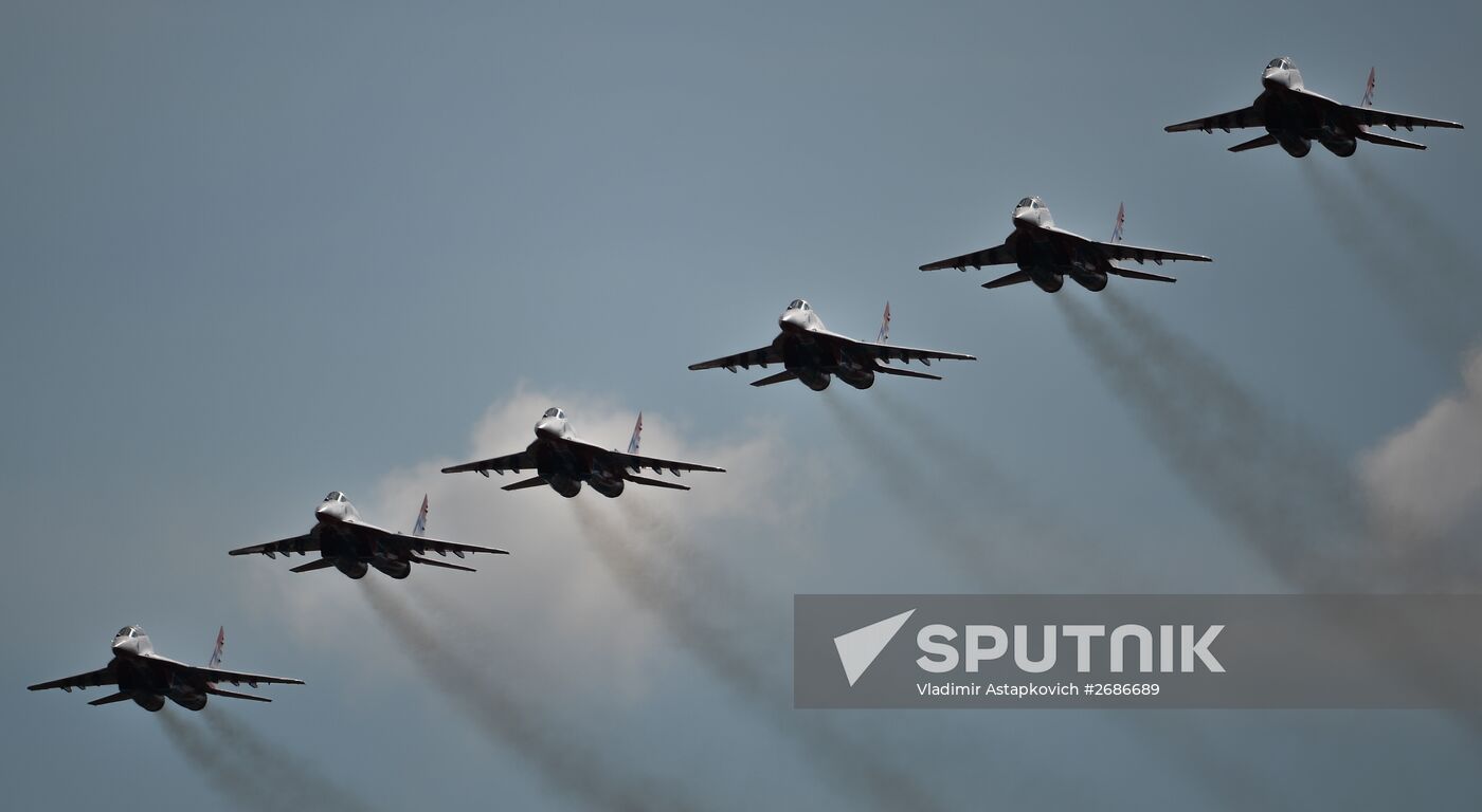 MAKS 2015 International Aviation and Space Salon. Day Four