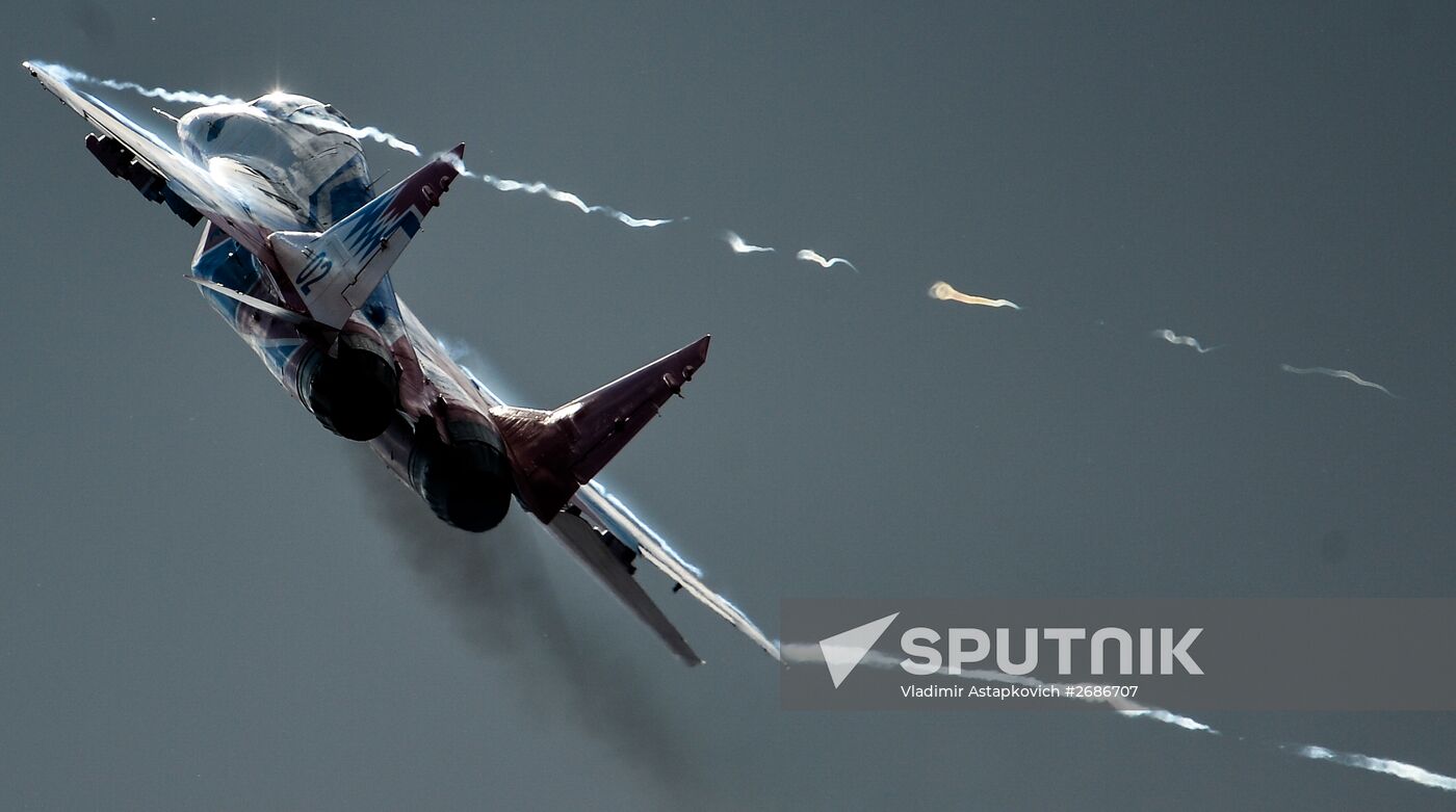 MAKS 2015 International Aviation and Space Salon. Day Four