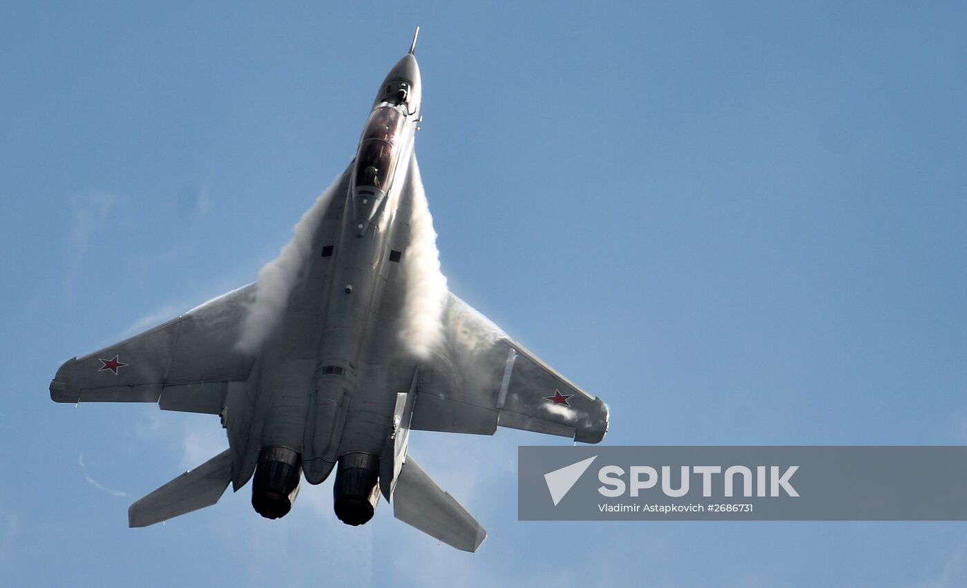 MAKS 2015 International Aviation and Space Salon. Day Four