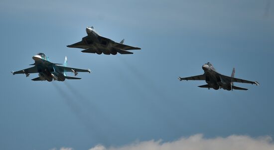 MAKS 2015 International Aviation and Space Salon. Day Four