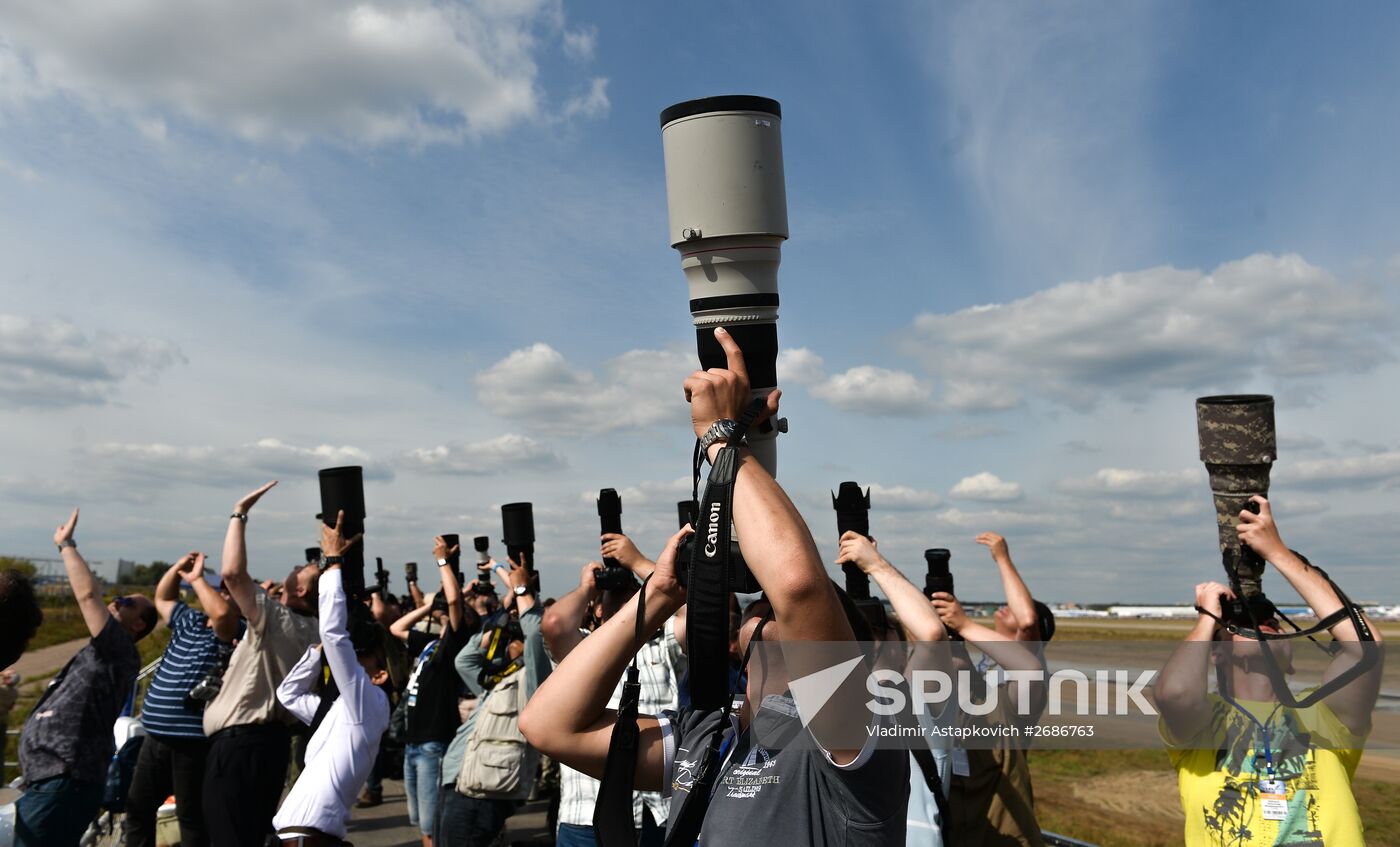 MAKS 2015 International Aviation and Space Salon. Day Four