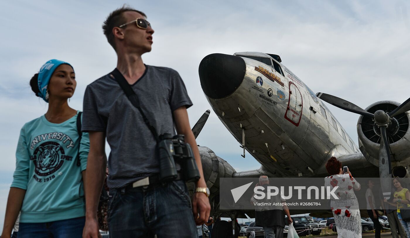 MAKS 2015 International Aviation and Space Salon. Day Four