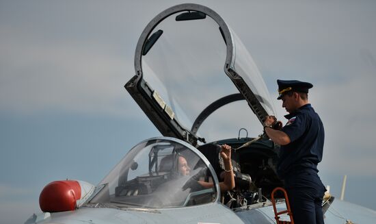 MAKS 2015 International Aviation and Space Salon. Day Four