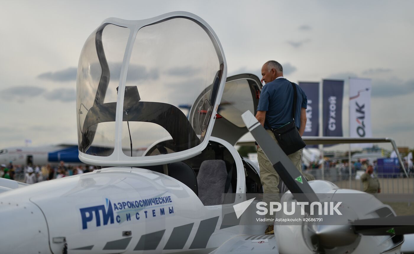 MAKS 2015 International Aviation and Space Salon. Day Four
