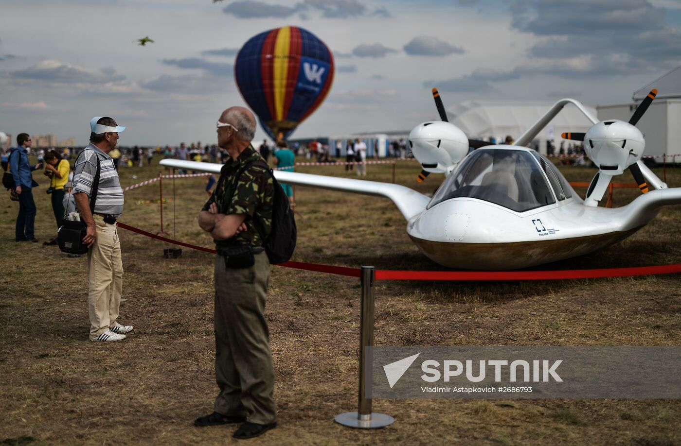 MAKS 2015 International Aviation and Space Salon. Day Four