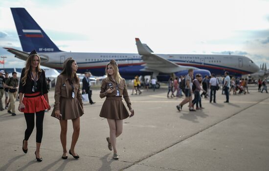 MAKS 2015 International Aviation and Space Salon. Day Four