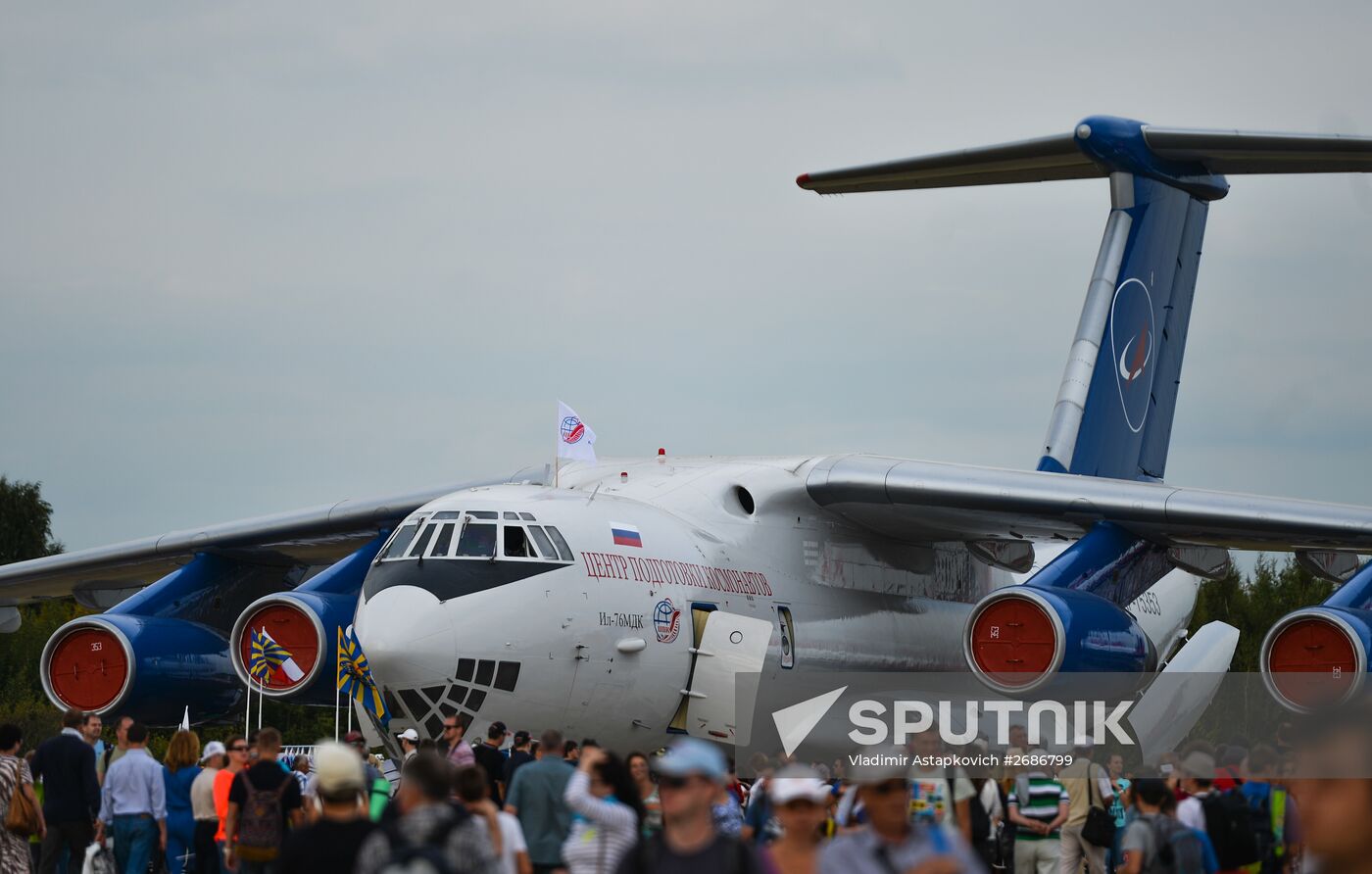 MAKS 2015 International Aviation and Space Salon. Day Four