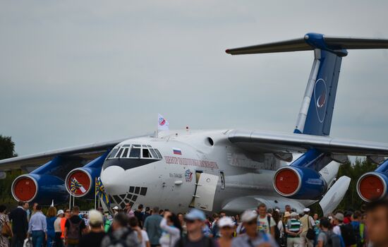 MAKS 2015 International Aviation and Space Salon. Day Four