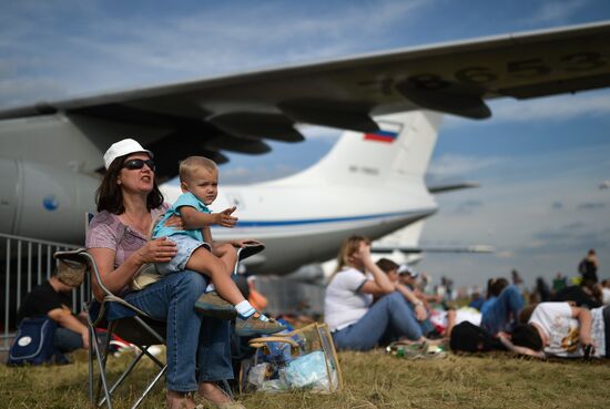 MAKS 2015 International Aviation and Space Salon. Day Four