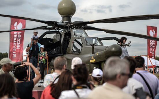 MAKS 2015 International Aviation and Space Salon. Day Four