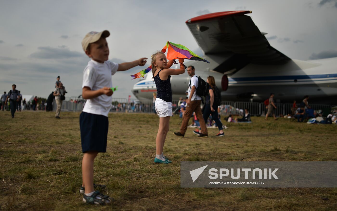 MAKS 2015 International Aviation and Space Salon. Day Four
