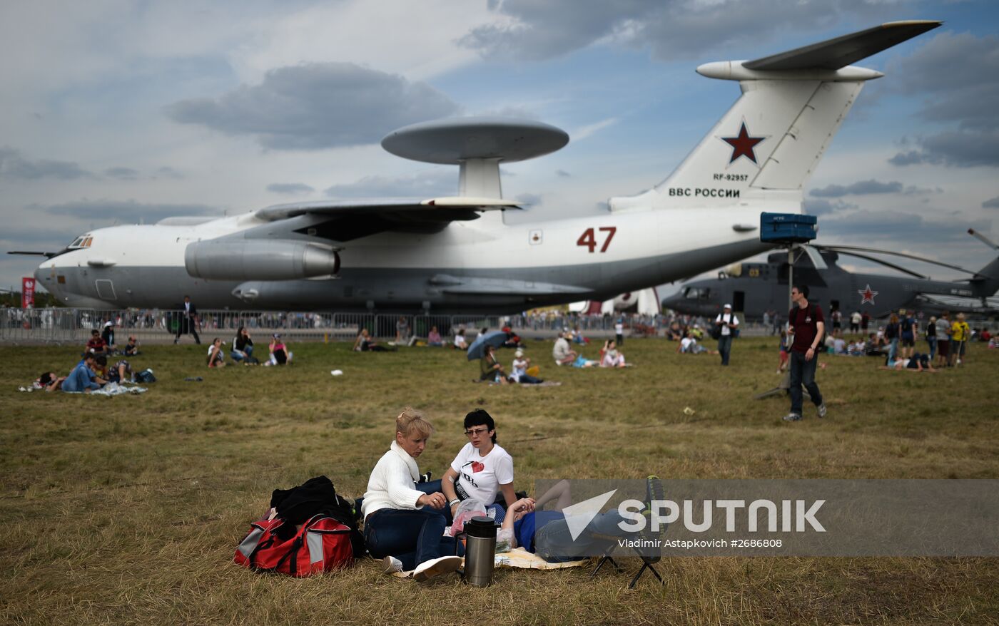 MAKS 2015 International Aviation and Space Salon. Day Four