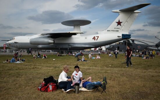 MAKS 2015 International Aviation and Space Salon. Day Four