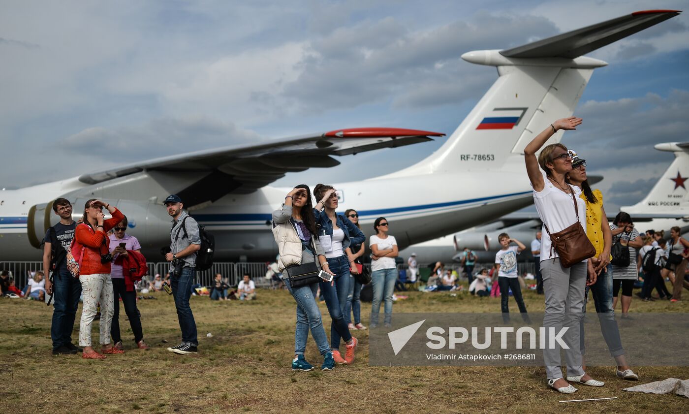MAKS 2015 International Aviation and Space Salon. Day Four