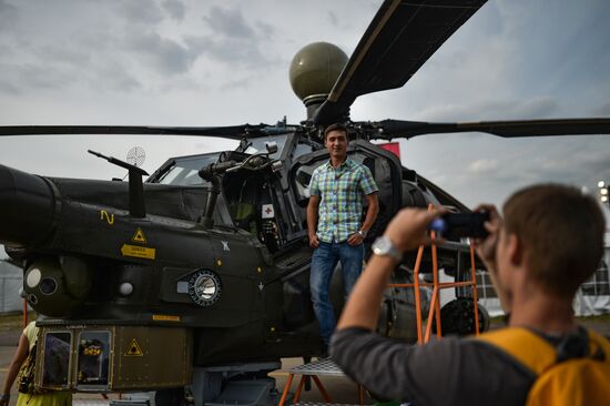 MAKS 2015 International Aviation and Space Salon. Day Four