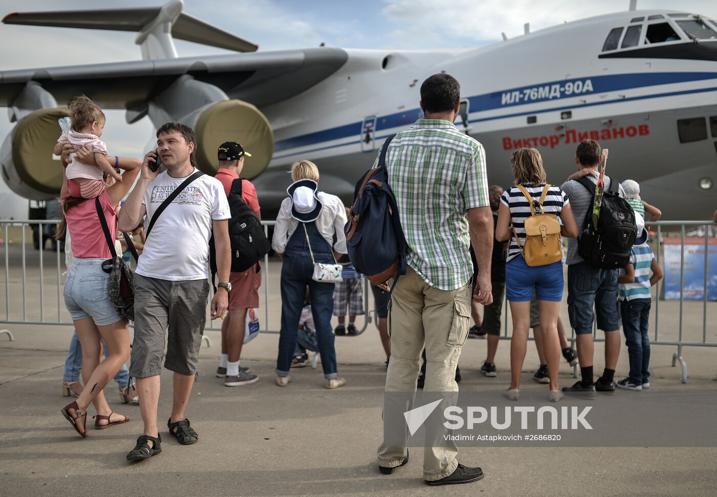 MAKS 2015 International Aviation and Space Salon. Day Four