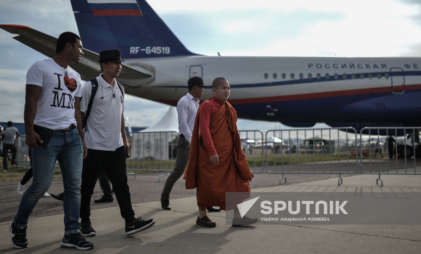 MAKS 2015 International Aviation and Space Salon. Day Four