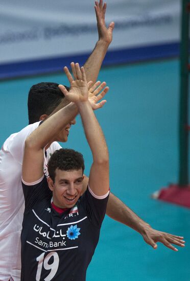 Russia vs. Iran volleyball friendly match