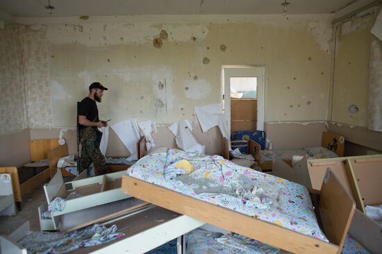 Situation in Spartak, Donetsk Region