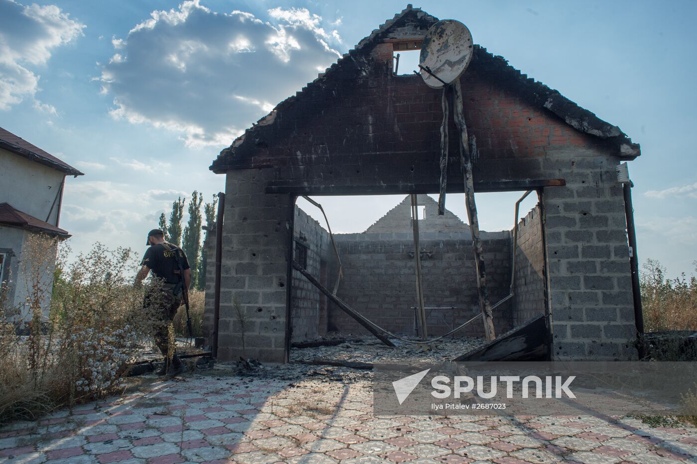 Situation in Spartak, Donetsk Region