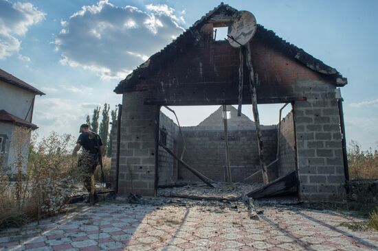 Situation in Spartak, Donetsk Region