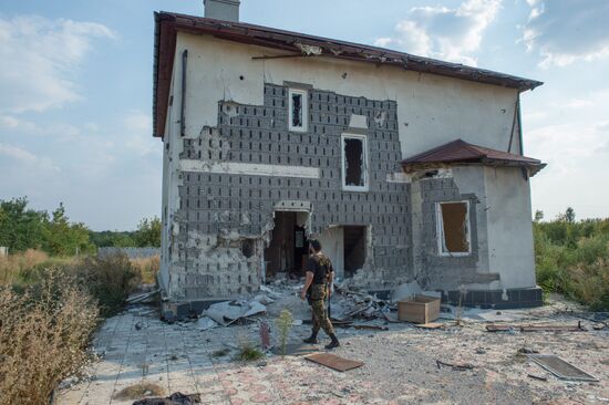 Situation in Spartak, Donetsk Region