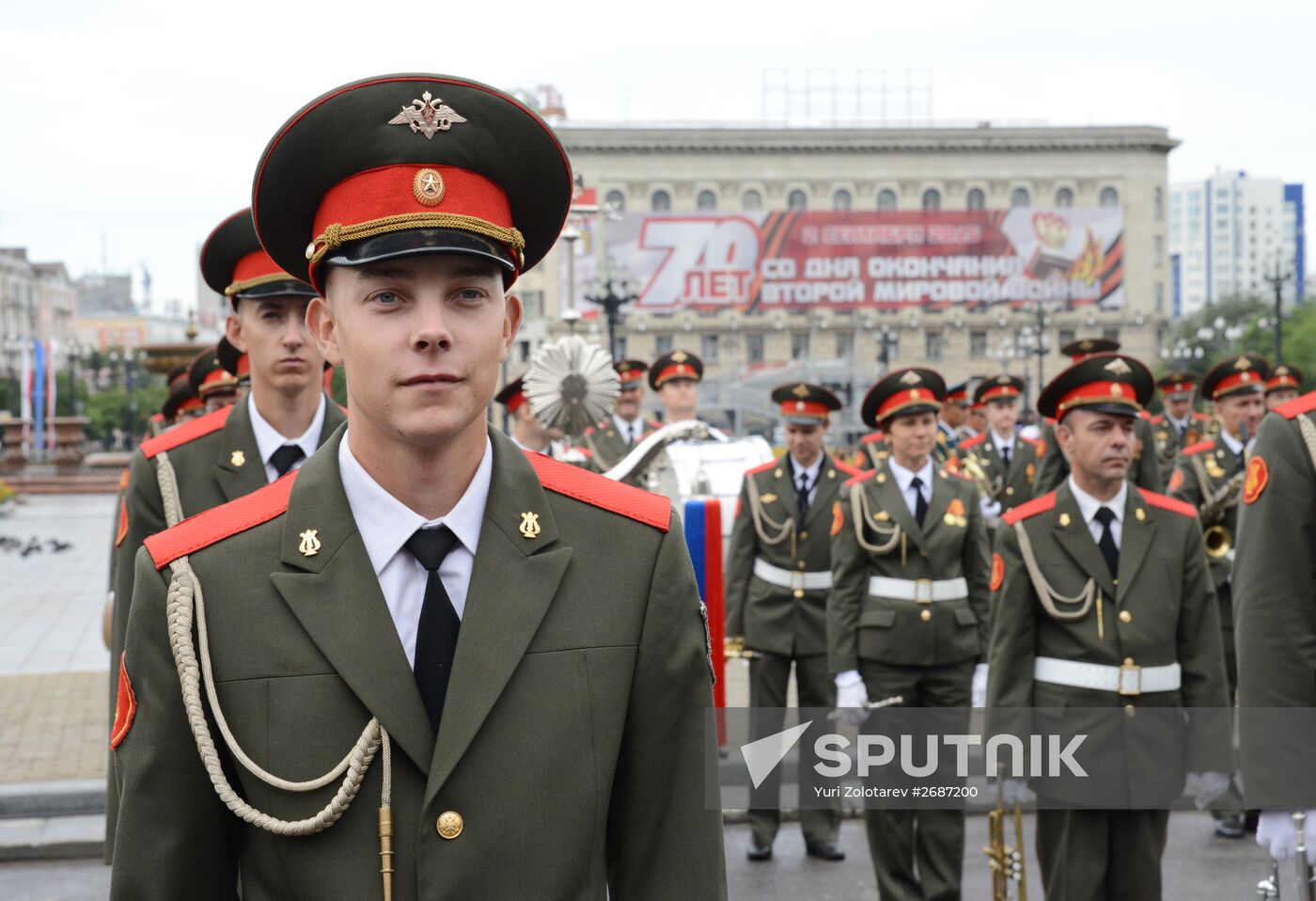 70th anniversary of the end of WWII celebrated in Khabarovsk